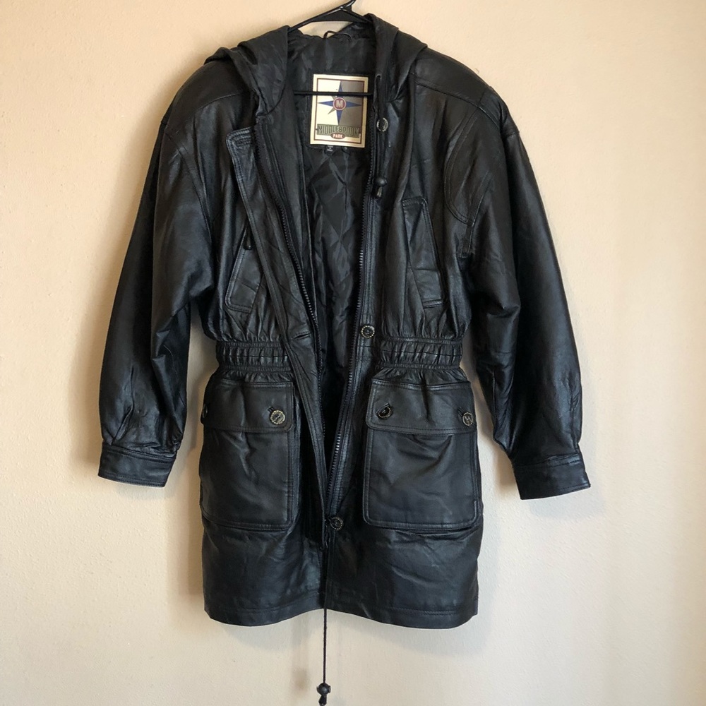 Middlebrook park leather jacket